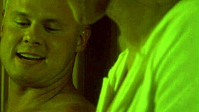 fuck this shapely babe hard in sauna after gym sweat