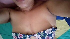 Latina bisexual fingers herself deeply in real homemade bedroom video