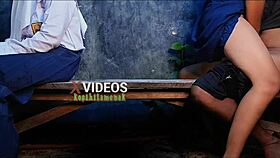 Indonesian Teen Joins Brother's Homemade Group Fuck After School