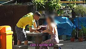 Brazilian Bubble Butt Teen Picked Up Street Pussy Destroyed