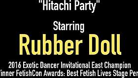 Explosive Latex Lesbian 3Some Vicky Vette Puma Swede