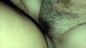 peek at her dripping hairy pussy in intense pov