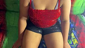 exotic indian fingers herself squirting at home