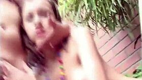 selina and her lesbian friend lick clits to explosive orgasms!