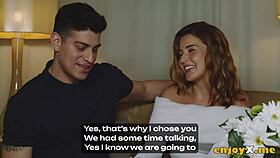 Horny redhead agatha rides cock with small tits bouncing hardcore