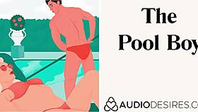 Pool Boy's Erotic Moans Drive Women Wild in Sexy ASMR Session!