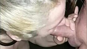 bound milf slut bent over gloryhole cumshot orgy