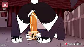 Loona's hidden furry urges erupt in solo play