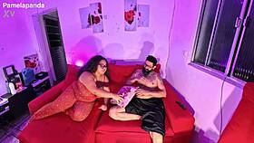 I Made Roommate's Huge Cock Quench My Fiery Wet Pussy