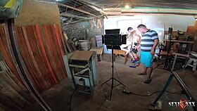 luara amaral's first orgasm shocks backstage