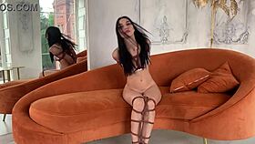 oh god i'm tied up helpless brunette beauty