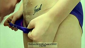 Satin panties overflow with hot cum in steamy compilation