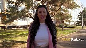 hey babe ditch your boyfriend for cash pussy flash fuck