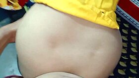 bold indian babe takes intense anal pounding in house room with lover