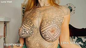 pov don't i look so pretty in my new dress luna vitali teases her big tits and pussy just for you