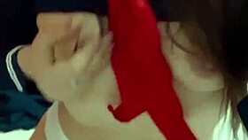 CURVY LATINA FULFILLS INTENSE FANTASY HARD
