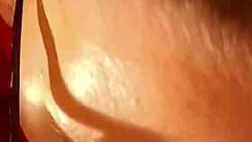 Hey, this cock-loving bitch with glasses slurps deep on homemade video