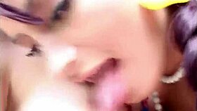 selina and her lesbian friend lick clits to explosive orgasms!