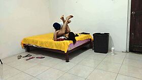 dirty mature enjoys homemade missionary blowjob