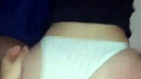 imagine sliding your cock all the way in with her thong pushed aside feels so damn tight