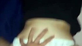 imagine sliding your cock all the way in with her thong pushed aside feels so damn tight