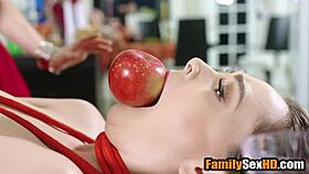 thanksgiving orgy parody with hardcore group sex thanksgivin' style