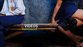 Indonesian Teen Joins Brother's Homemade Group Fuck After School