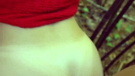 neighbors catch japanese ass bent over in garden doggystyle 🍑🌿