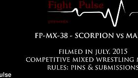Fight Pulse unleashes raw intensity in real mixed wrestling MX-38 battle