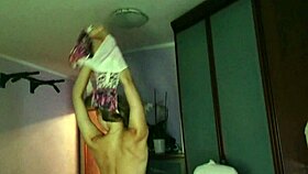 wanna see this naughty babe suck huge cock outdoors?