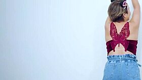 This sexy cosplay kitten wants to play naughty tricks