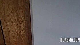 wild arab milf rides american cock in hijab taboo