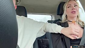 Blonde Czech Hottie Flashes Then Fucks Me Publicly On Street