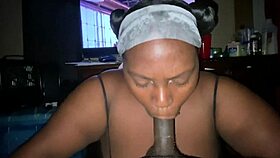 Can This Big Booty Ebony Handle Monster Cock Deepthroat And Doggystyle?