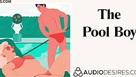 Pool Boy's Erotic Moans Drive Women Wild in Sexy ASMR Session!