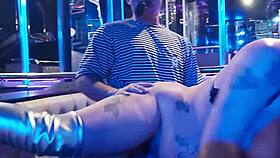 I stuff cock in mouth then pound milf ass creampie 