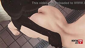DANDADAN HENTAI MOMO TAKES BIG BLACK COCK SHOWER FUCK ANIME COSPLAY