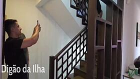 posing model gets so horny from photos we end up fucking her curvy ass hard