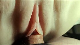 Ever seen a slick wet shaved pussy fucked deep by double toys closeup?