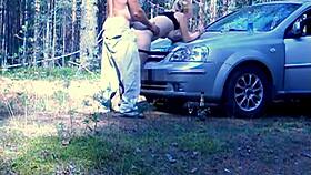 Forest Holiday Escapade with Curvy Lovers