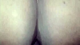 new marathi bhabi bends over for juicy creampie in homemade cowgirl riding!