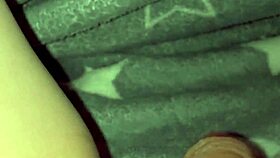 Under the covers, my skinny college cock throbs for release