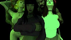 Megan F meets up with a well-endowed partner