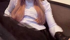 pink haired crossdressing ladyboy vibes her tight ass solo masturbation frenzy