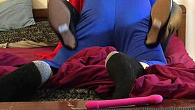 Catgranny Superman Fucks Her to Multiple Cum Explosions!