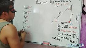 nerdy asian student gets math lesson turning into hot trigonometry sex