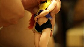 i'm batgirl doll tied up showering in sticky cum everywhere