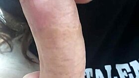 horny brunette nymphos give sloppy deepthroat blowjob at the lake outdoors