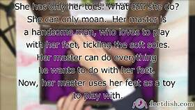 oh man my secretary lilly's nylon FEET in the box got me all TICKLED up vol 2