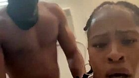 oh god sexy ebony marrijanee loves that doggy pounding so much